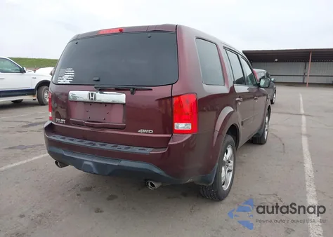 2012 Honda Pilot Ex-L from USA, damaged, VIN 5FNYF4H57CB029414